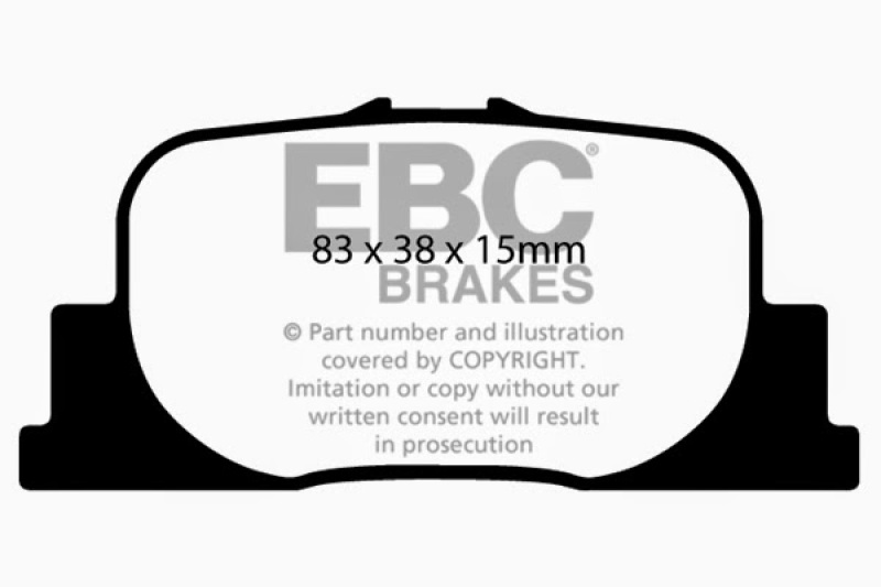 EBC S4 Brake Pad and Rotor Kit (1x ebcDP31456C, 1x ebcUSR7111) thumbnail 9