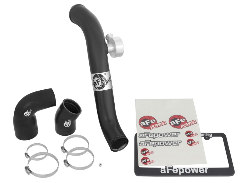 aFe BladeRunner 2 1/2in Intercooler Tube Hot Side 15-16 Ford Mustang EcoBoost L4-2.3L (t) thumbnail 6