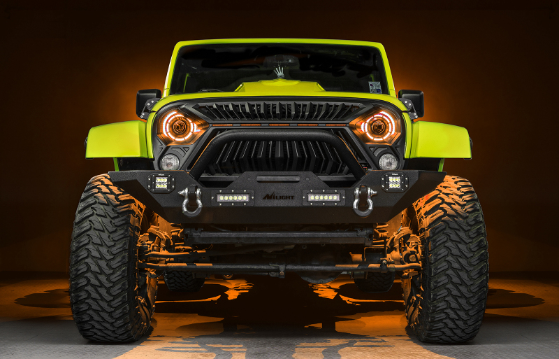 ORACLE Lighting 0718 Jeep Wrangler JK Oculus 7in ColorSHIFT Bi-LED Projector Headlights thumbnail 5