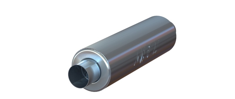 MBRP Universal 3in ID Inlet/Outlet 26in Single Chambered Muffler Aluminum (NO DROPSHIP) thumbnail 2