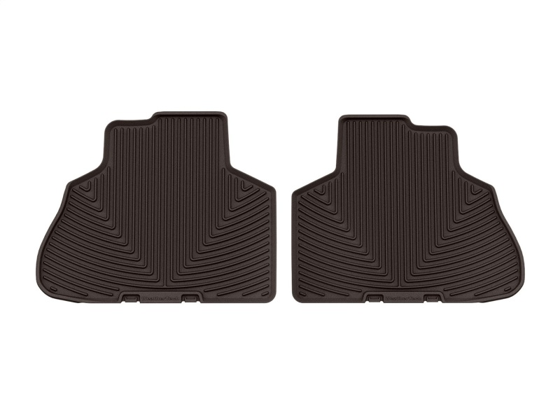 WT Rubber Mats - Rear - Cocoa