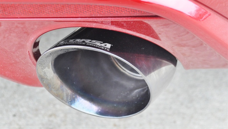Corsa 2015-2025 Ford Mustang GT 3.0in Inlet / 4.5in Outlet Polished Tip Kit (For Corsa Exhaust Only)