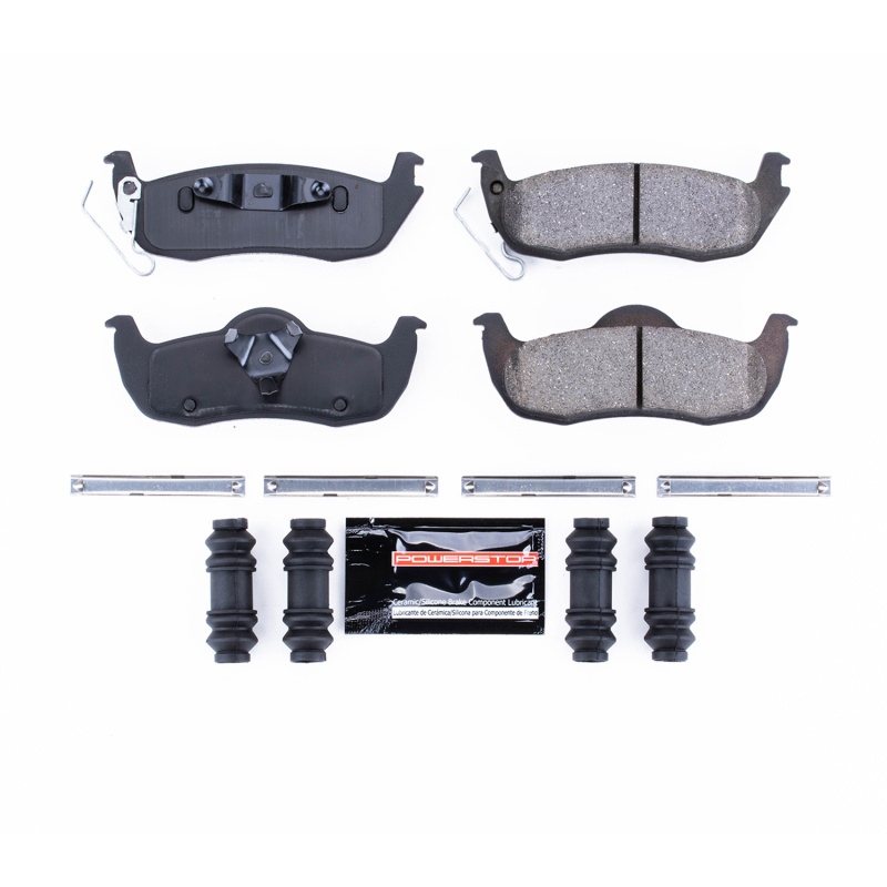 Power Stop 05-10 Jeep Grand Cherokee Front and Rear Z23 Coated Kit w/Calipers (Bundled Kit) thumbnail 5