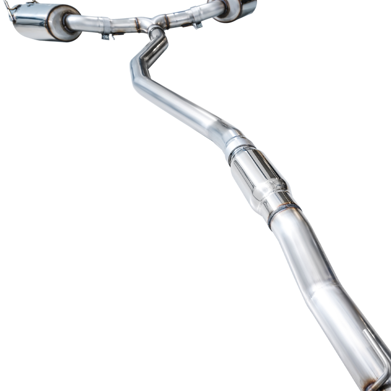 AWE Tuning 22+ Honda Civic Si/Acura Integra Touring Edition Catback Exhaust - Dual Chrome Silver Tip thumbnail 4