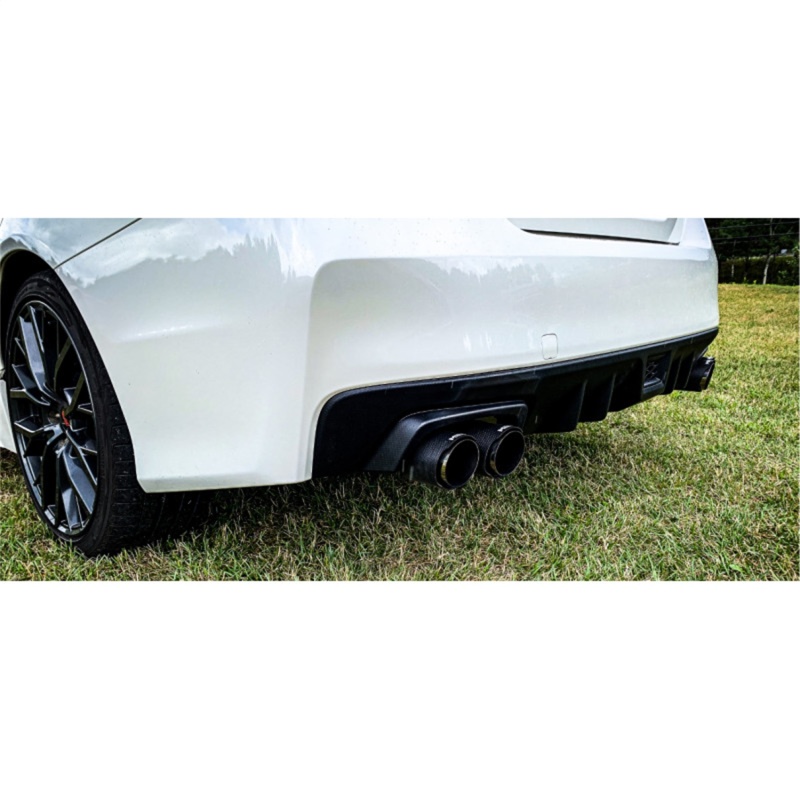 MBRP 15-19 Subaru WRX 2.0L/STI 2.5L 2.5in Dual Split Rear Exit w/ 3.5in CF Tips - T304 thumbnail 3
