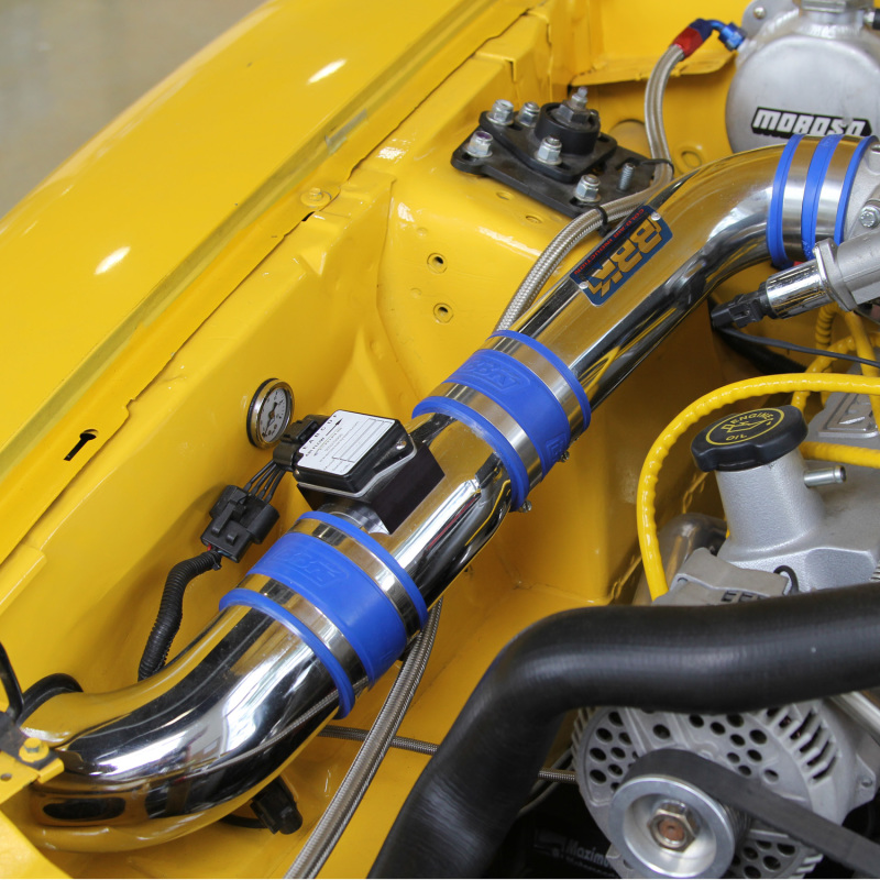 BBK 86-93 Mustang 5.0 Cold Air Intake Kit - Fenderwell Style - Chrome Finish thumbnail 9