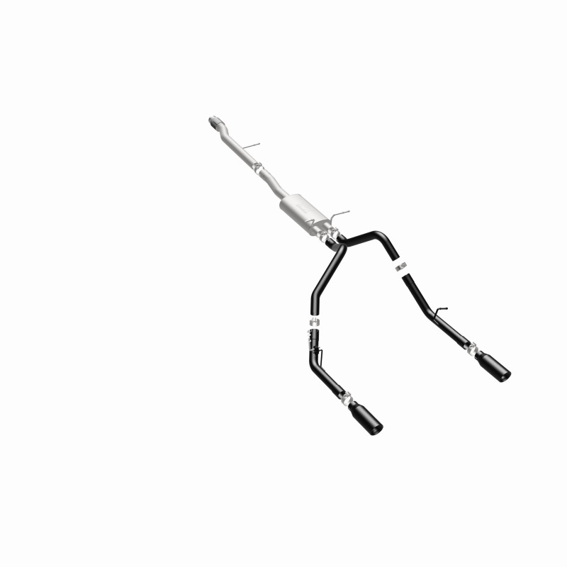 MagnaFlow SYS Cat-Back 4in Black Dual Split Rear Tips 14-15 Chevy Silverado/GMC Sierra 4.3L-5.3L thumbnail 5