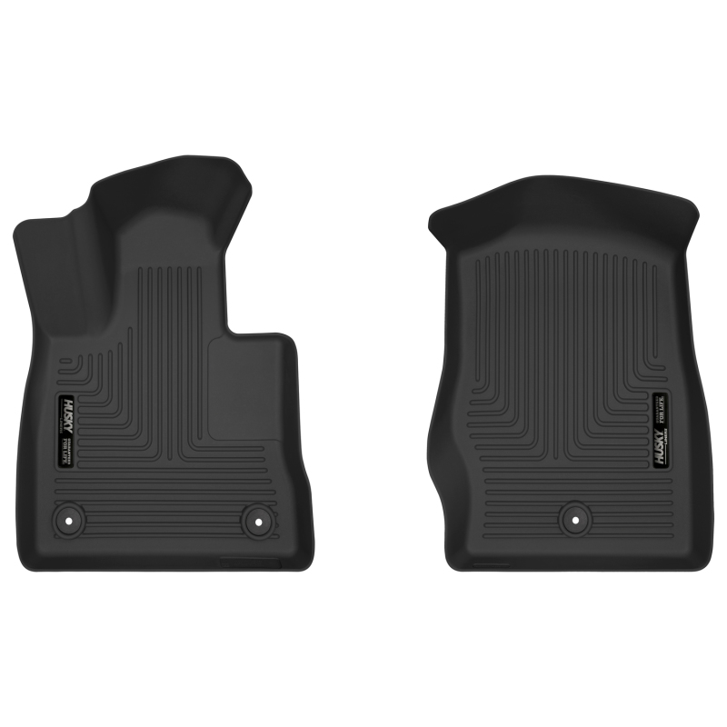 Husky Liners 2020+ Ford Explorer X-Act Contour Black Front Floor Liners thumbnail 3