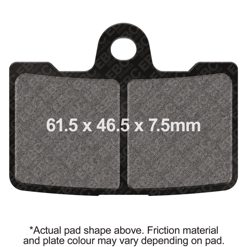 EBC 09-10 Buell XB12 SCG Lightning Front Left Sintered HH/R Brake Pads