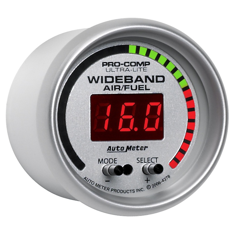 Autometer Ultra-Lite 52mm Wideband Air/Fuel Gauge thumbnail 9