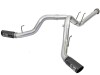 aFe ATLAS 4in DPF-Back Alum Steel Exhaust System w/Black Tip 2017 Ford Diesel Trucks V8-6.7L (td) thumbnail 3