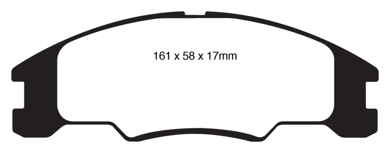 EBC S5 Brake Pad and Rotor Kit (1x ebcGD7492, 1x ebcDP41822R) thumbnail 6