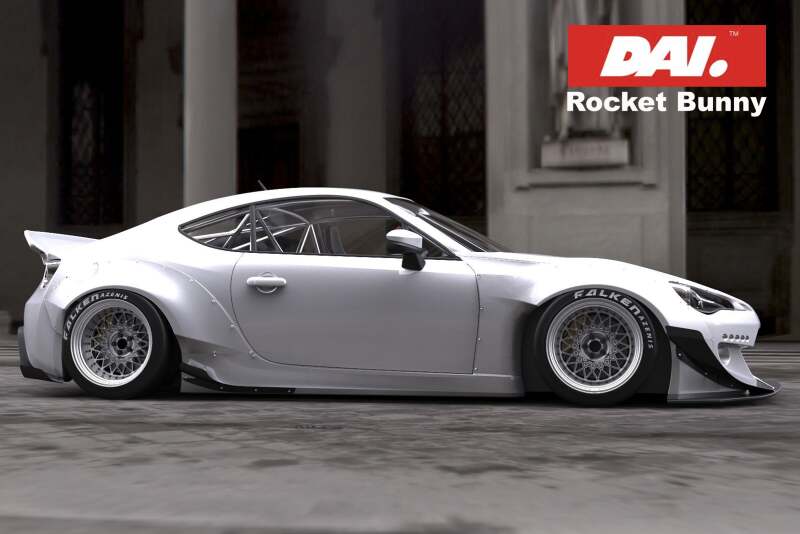 GReddy 13+ Scion FR-S Version 2 Greddy X Rocket Bunny 86 Aero Rear Duck Tail Wing Only thumbnail 2