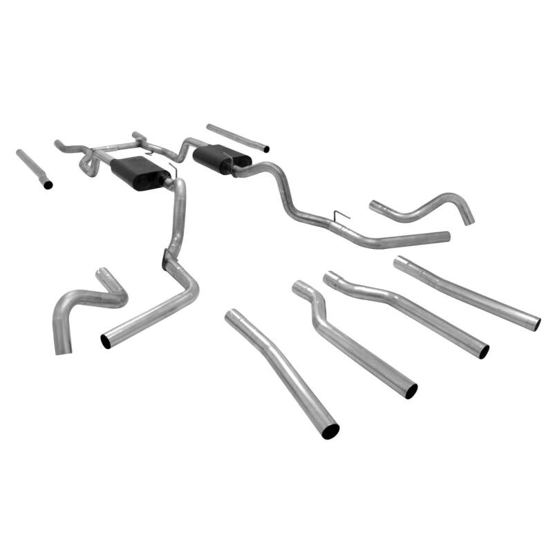 Flowmaster 67-72 GM C10/C15 American Thunder SS Crossmember-Back Exhaust System thumbnail 3
