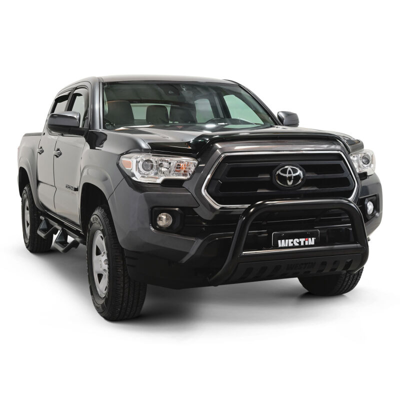 Westin 2016-2018 Toyota Tacoma Platinum Bug Shield - Smoke