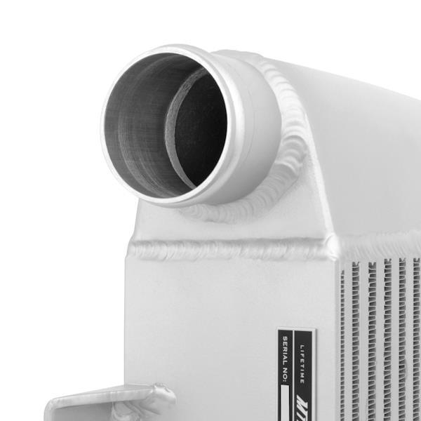 Mishimoto MMTMIC-WRX-01SLBK Top-Mount Intercooler Kit, Silver w/ Black Pipes, fits Subaru WRX/STI 2002-2007