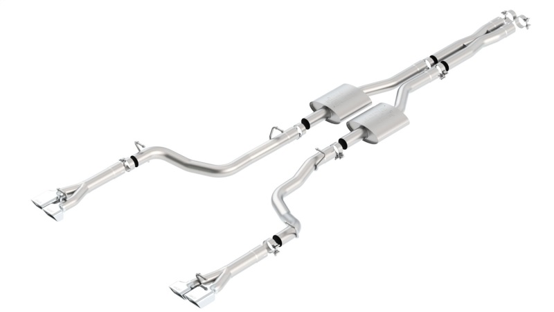 Borla 11 Dodge Challenger SRT8 Coupe AT/MT 5/6spd 6.4L 8cyl ATAK SS Catback Exhaust thumbnail 4