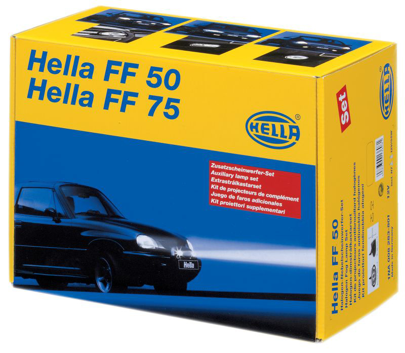 Hella FF50 Series H7 12V/55W Halogen Driving Lamp Kit thumbnail 7