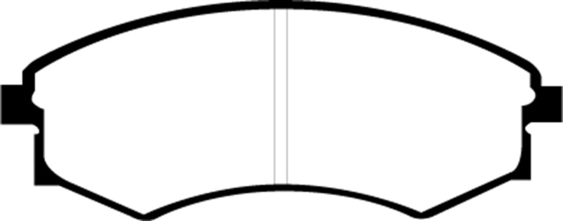 EBC Yellowstuff Brake Pads DP41358R Pads, Yellowstuff, Aramid Fiber, Front, Hyundai, Kia, Set thumbnail 7
