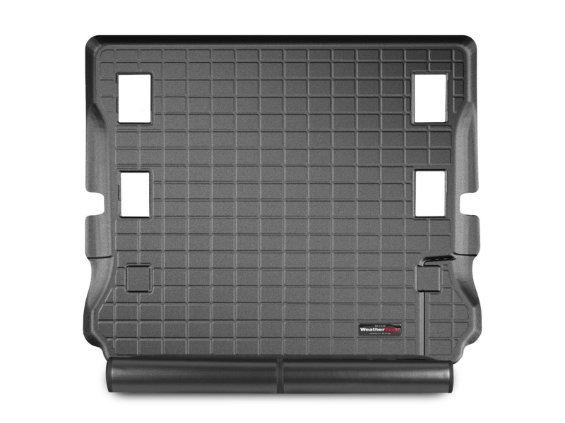 WeatherTech 07-14 Jeep Wrangler Cargo Liner w/Bumper Protector - Black