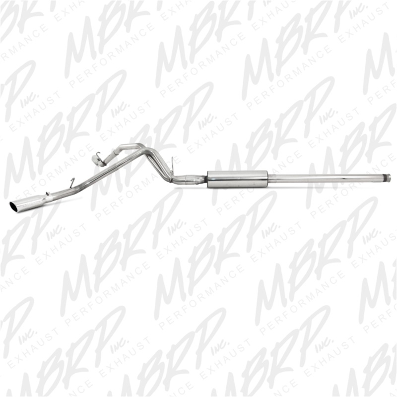 MBRP 2009 Chev/GMC 1500 4.8/5.3L EC/CC (excluding 8 bed) Cat Back Dual Split Side thumbnail 7