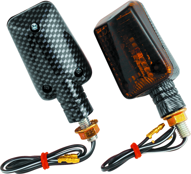 BikeMaster Universal Ministalk Marker Light - Carbon/Smoke thumbnail 2