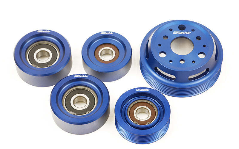 GReddy 2022+ Toyota GR86 (ZN8)/Subaru BRZ (ZD8) Aluminum Pulley Kit thumbnail 2