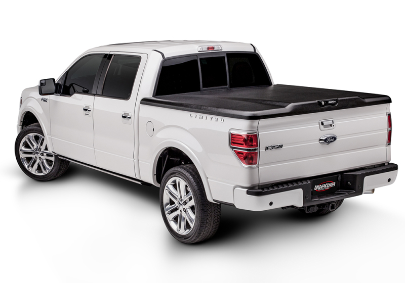 UnderCover 19-20 GMC Sierra 1500 (w/o MultiPro TG) 6.5ft Elite Bed Cover - Black Textured thumbnail 3