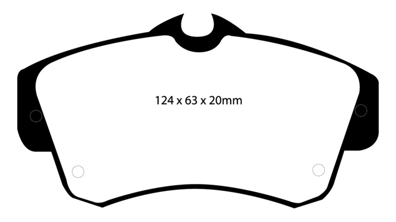 EBC S12 Brake Pad and Rotor Kit (1x ebcDP31357C, 1x ebcRK7112) thumbnail 6