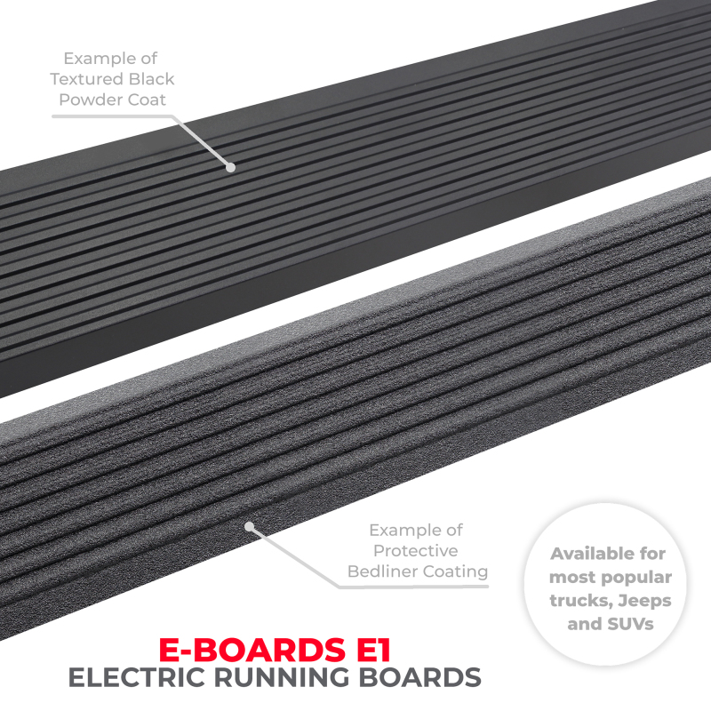 RealTruck 19-24 Ram 1500 Crew Cab 4dr VoltStep Electric Running Board Kit (No Drill) - Tex. Blk thumbnail 5