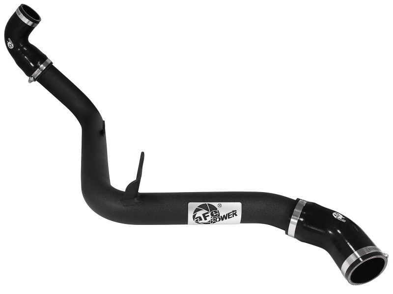 BladeRunner 2-1/2 IN Aluminum Hot Charge Pipe Black