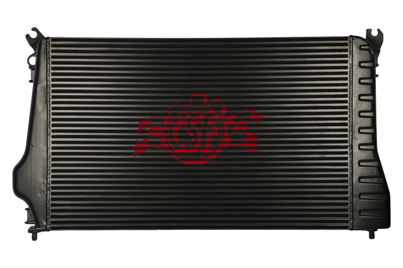 CSF Turbo Diesel Charge-Air Coolers 7101 Intercooler, Charge Cooler, Aluminum, Black Powdercoated, Chevy, GMC, 6.6L, Duramax, Each thumbnail 9