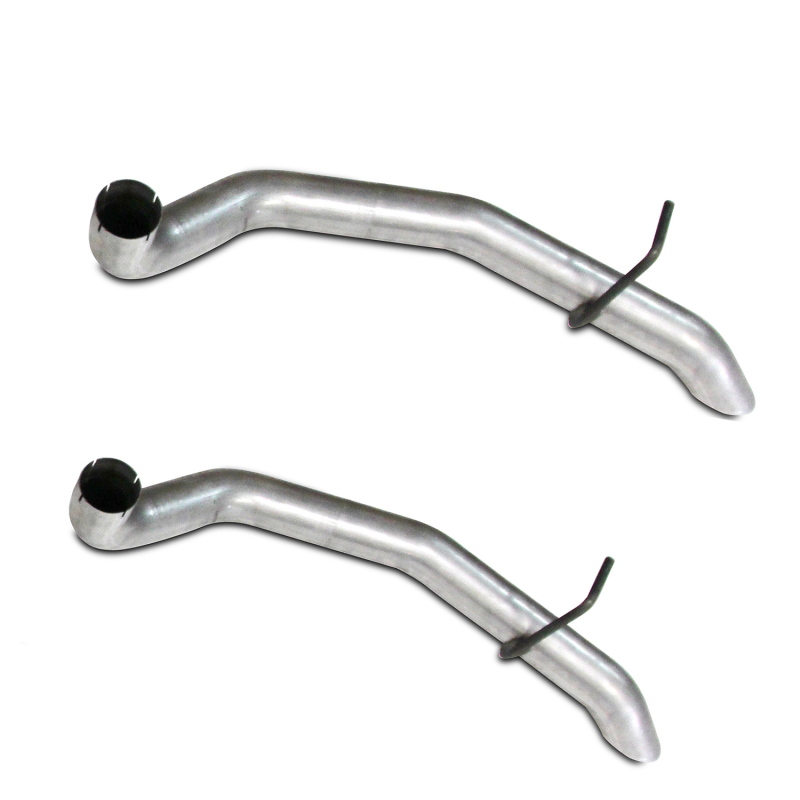 BBK 87-93 Mustang GT Cat Back Kit Varitune Mufflers - Aluminized turn downs thumbnail 7