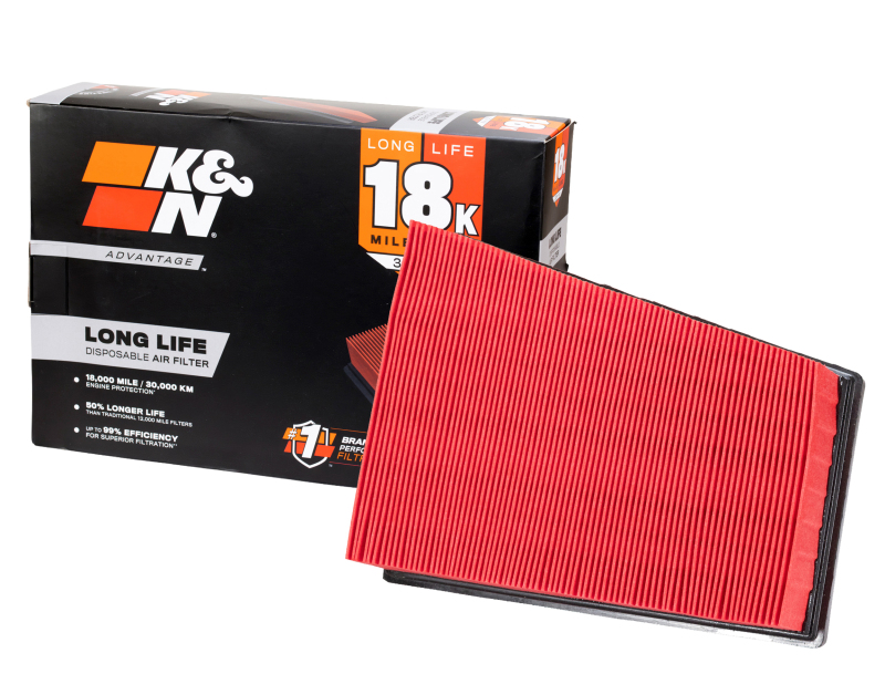 K&N Replacement Air Filter Porsche 911 H6 - 4.0L F/I 2022-2026 (2 Per Box) thumbnail 3