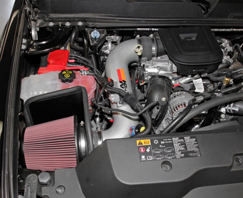 K&N 77 Series Performance Intake Kit for 11-14 Chevrolet Silverado/GMC Sierra 2500/3500 V8 6.6L thumbnail 7