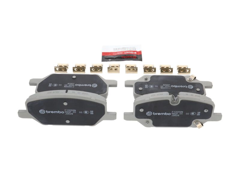 Brembo OE 20-24 Cadillac CT5/XT4/22-24 Chevy Camaro/2021 GMC Terrain Ceramic Brake Pad - Front thumbnail 3
