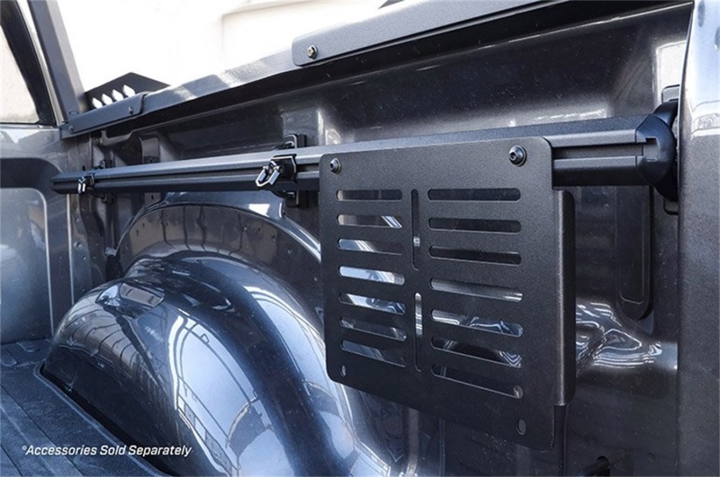 Dee Zee In-Bed Cargo Management Rail Systems DZ99751TB Roof Rack Accessories, HEX/SR Series Universal Cross Add-0N ,Texture Black, 2019 Bed 1500 6.5' Bed thumbnail 9