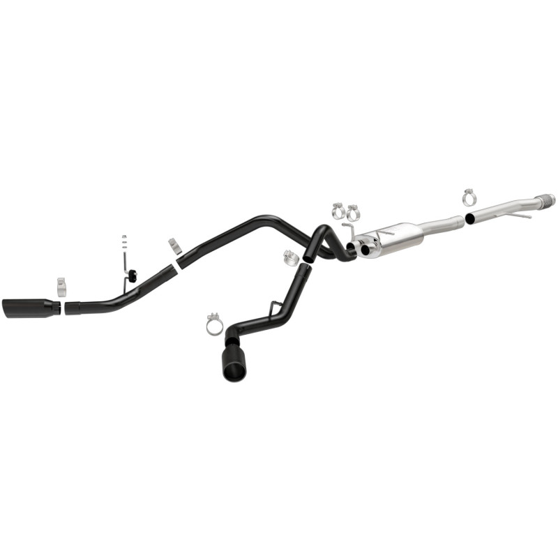 MagnaFlow SYS Cat-Back 3.5in Black Dual Split Rear Tips 14-15 Chevy Silverado/GMC Sierra 4.3L-5.3L thumbnail 9