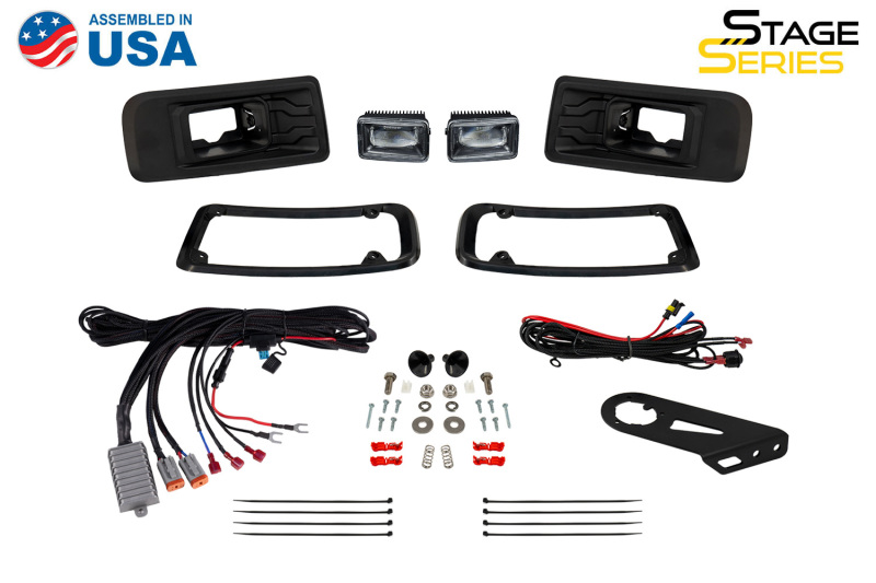 Diode Dynamics 2022+ Ford Maverick Elite Series Add-On LED Fog Light Kit Yellow thumbnail 5