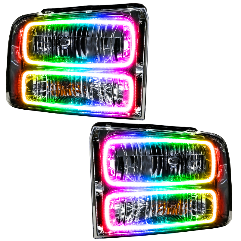Oracle 05 Ford Excursion SMD HL - Chrome - ColorSHIFT w/ Simple Controller thumbnail 7