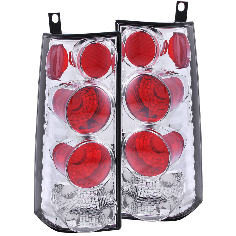 ANZO 2003-2015 Chevrolet Express Taillights Chrome thumbnail 4