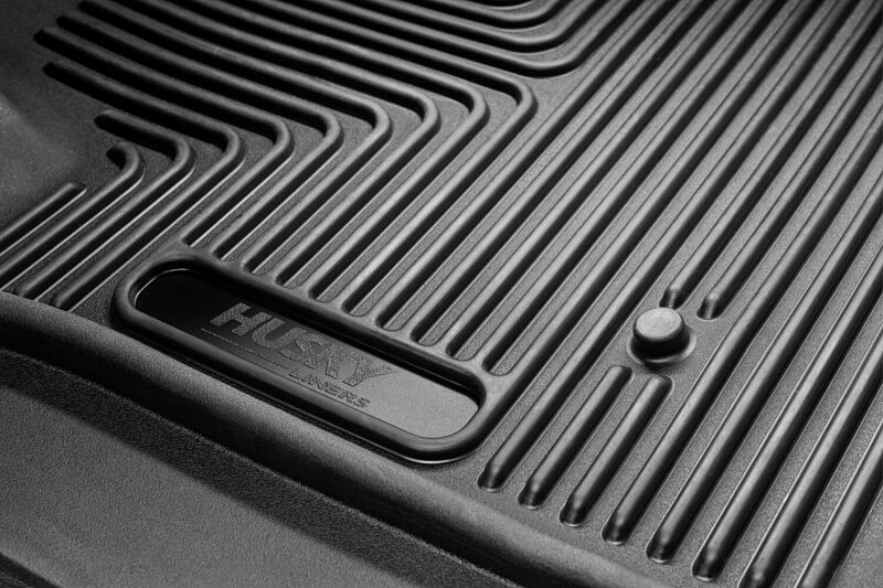 Husky Liners 19-23 Chevrolet Silverado 1500 Crew Cab WeatherBeater Blk Front & 2nd Seat Floor Liners thumbnail 7