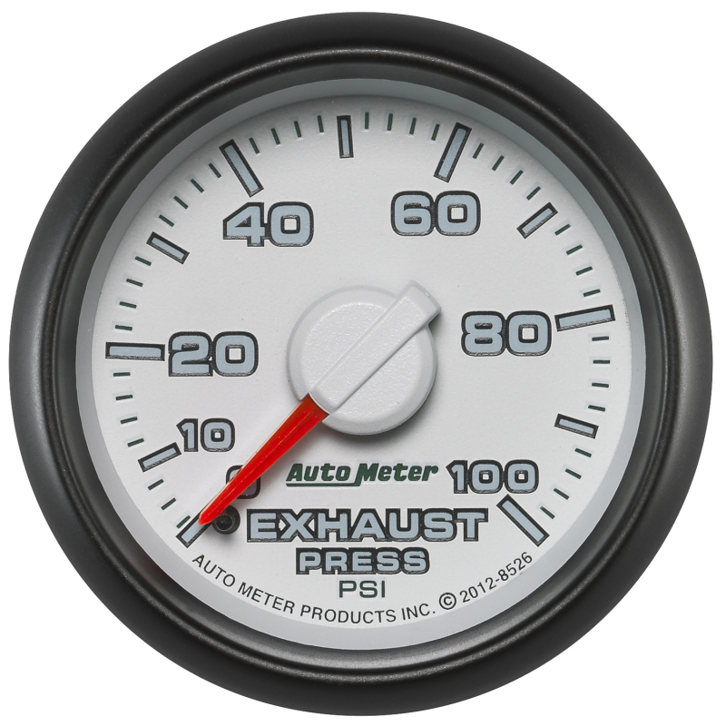Autometer Factory Match 52.4mm Mechanical 0-100 PSI Exhaust (Drive) Pressure Gauge thumbnail 3