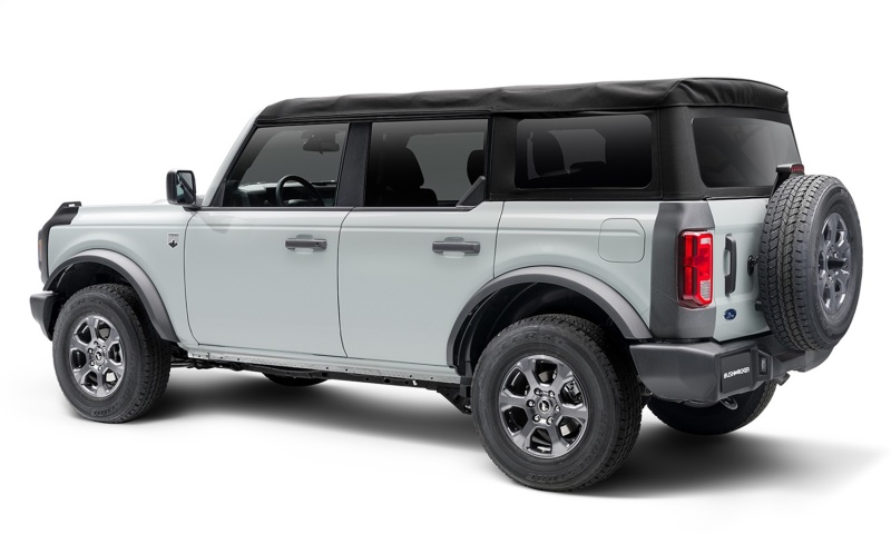 Bushwacker 21-22 Ford Bronco (2/4 Door) Trail Armor Rear Corner (2pc Rear) - Tex. Black thumbnail 4