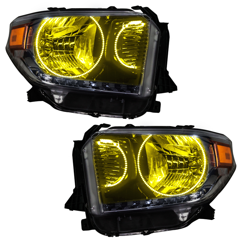 Oracle 14-17 Toyota Tundra SMD HL - Dual Halo Kit - ColorSHIFT thumbnail 5