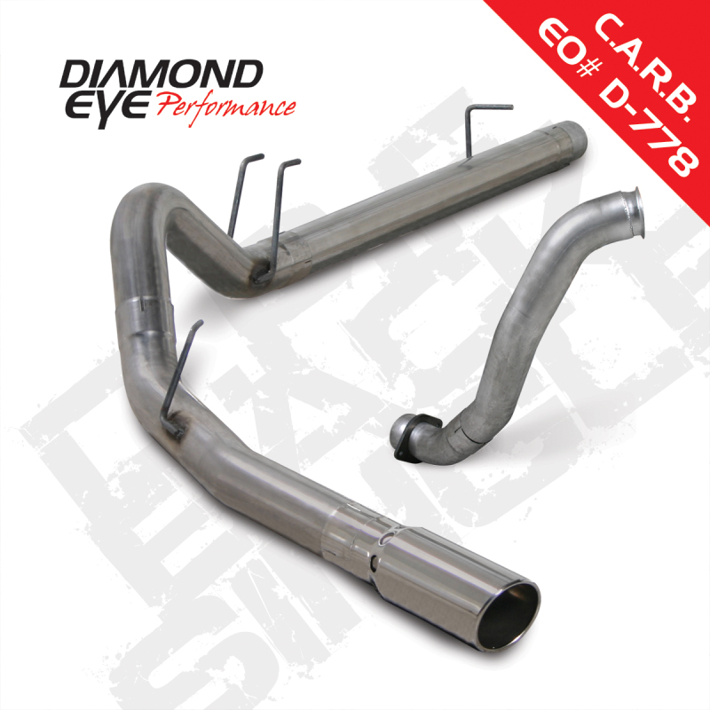 DEP DPF Back Exhaust Kit SS