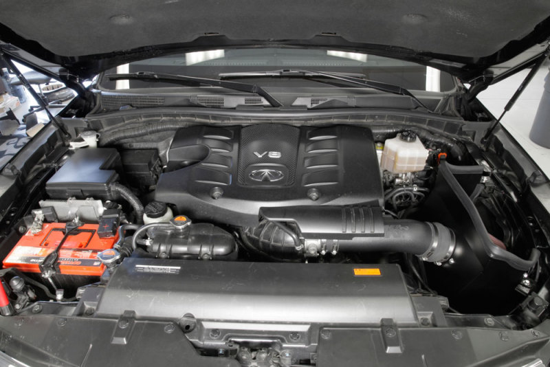K&N 2017 Nissan Armada V8 5.6L AirCharger Performance Air Intake thumbnail 5