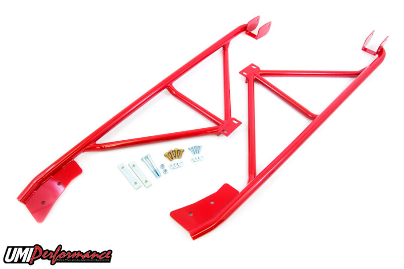 2044 - 1993-2002 GM F-Body 3-Point Subframe Connector, Convertible, Bolt In