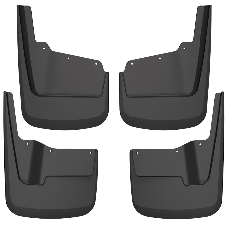 Husky Liners 20-23 GMC Sierra 2500/3500 HD (Excl. Dually) Front & Rear Mud Guards - Black thumbnail 4