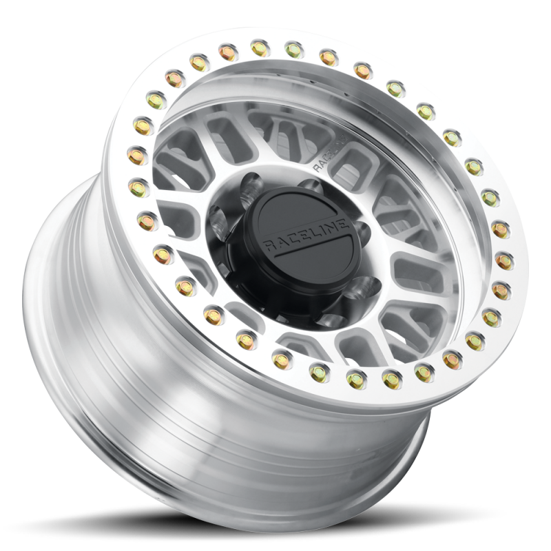 Raceline RT951M Ryno 17x9in / 8x165.1 BP / -12mm Offset / 130.81mm Bore - Machined Beadlock Wheel thumbnail 3